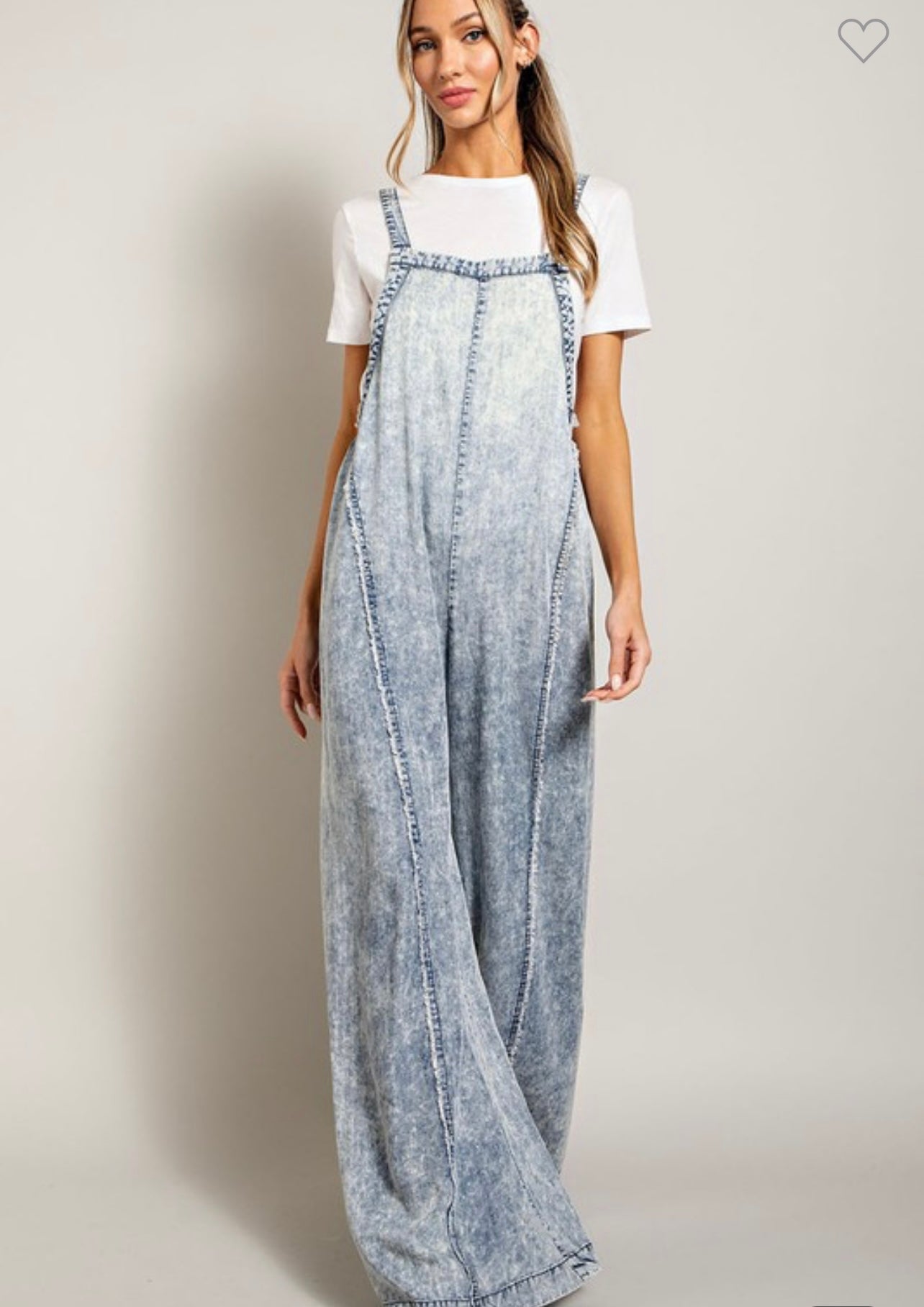 Kaylie Mineral Washed Jumpsuit