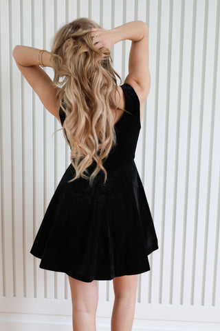 The Holiday Velvet Mini Dress