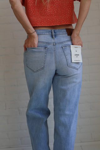 Coastal Blue Cuffed Denim