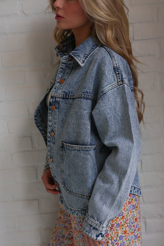 Backroad Blue Denim Jacket