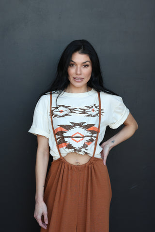 Aztec Tribal Mineral Graphic Tee