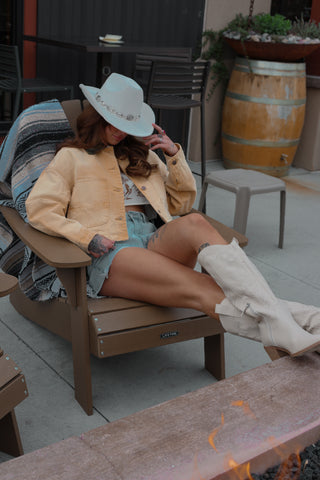 Butterscotch Button Up Denim Jacket