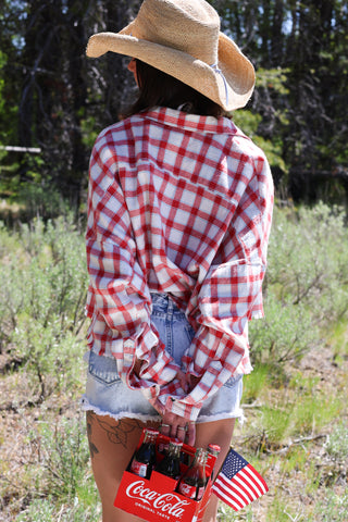 Rosie Picnic Crop Shirt