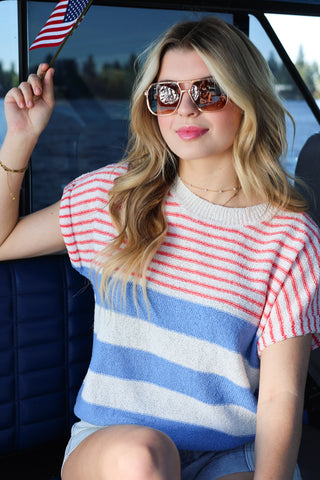 Seaside Stripe Knit