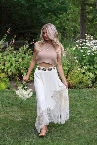 Luna and Lace Midi Skirt