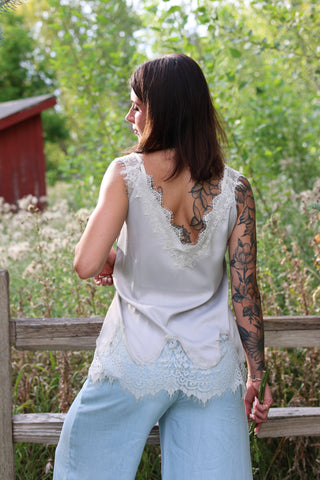 Willowmere Lace Handkerchief Cami