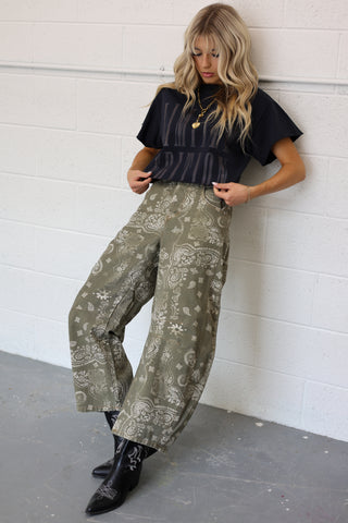 Limited Edition Blacked Out Cropped Graphic Tee