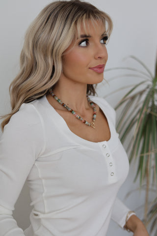 Timeless Beaded Necklace