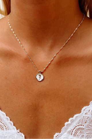 Belle Rose Charm Necklace