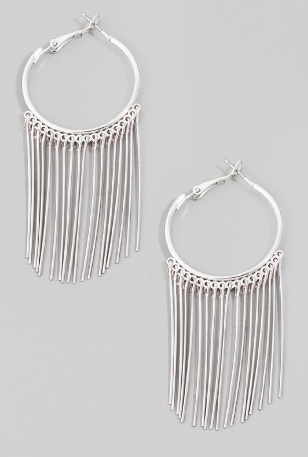 Jada Metal Fringe Earrings