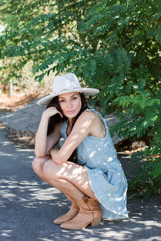 Sweet Summer Denim Romper