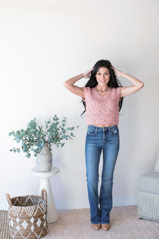 Adrianna Sweater ~ Mauve