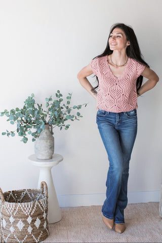 Adrianna Sweater ~ Mauve