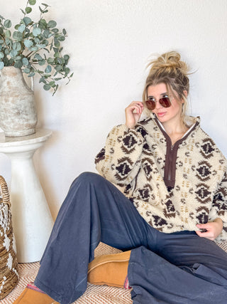 Canyon Creek Half Zip Sherpa