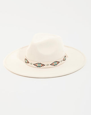 Boho Babe Hat ~ Ivory