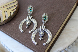 WESTERN STYLE DROP EARRINGS