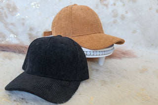 CORDUROY BOYFRIEND BALLCAP