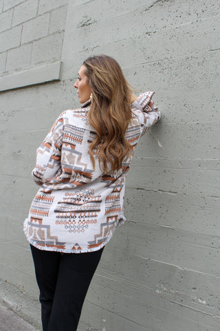 Aztec Western Shirt Jacket