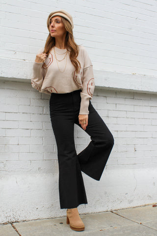 MUSE FLARED CROP PANTS